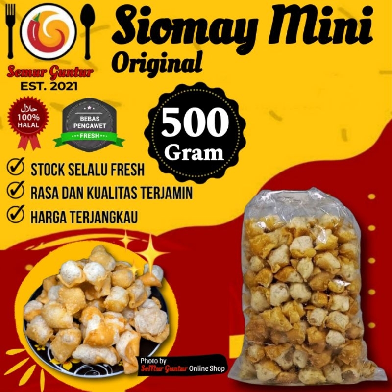 

Original - Pangsit Goreng Gurih topping bakso baso aci seblak