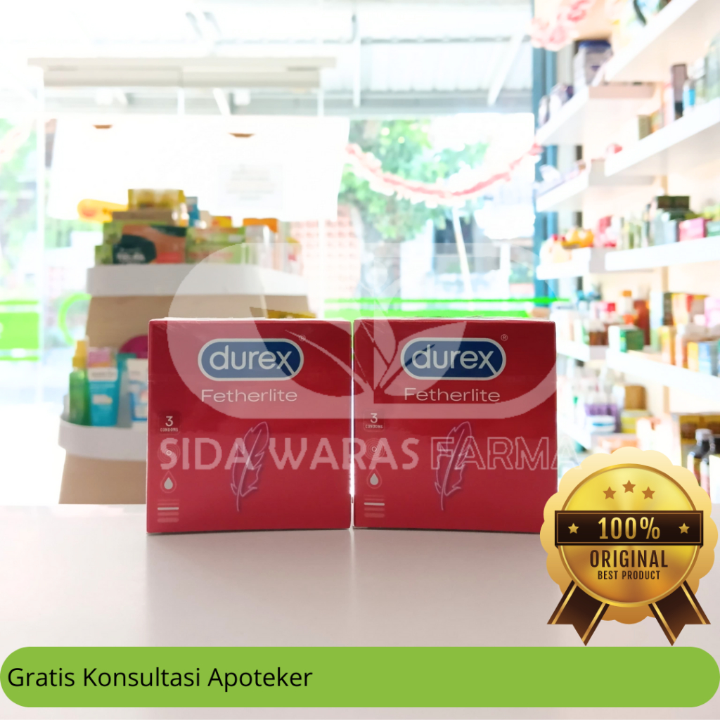 KONDOM DUREX FETHERLITE ISI 3