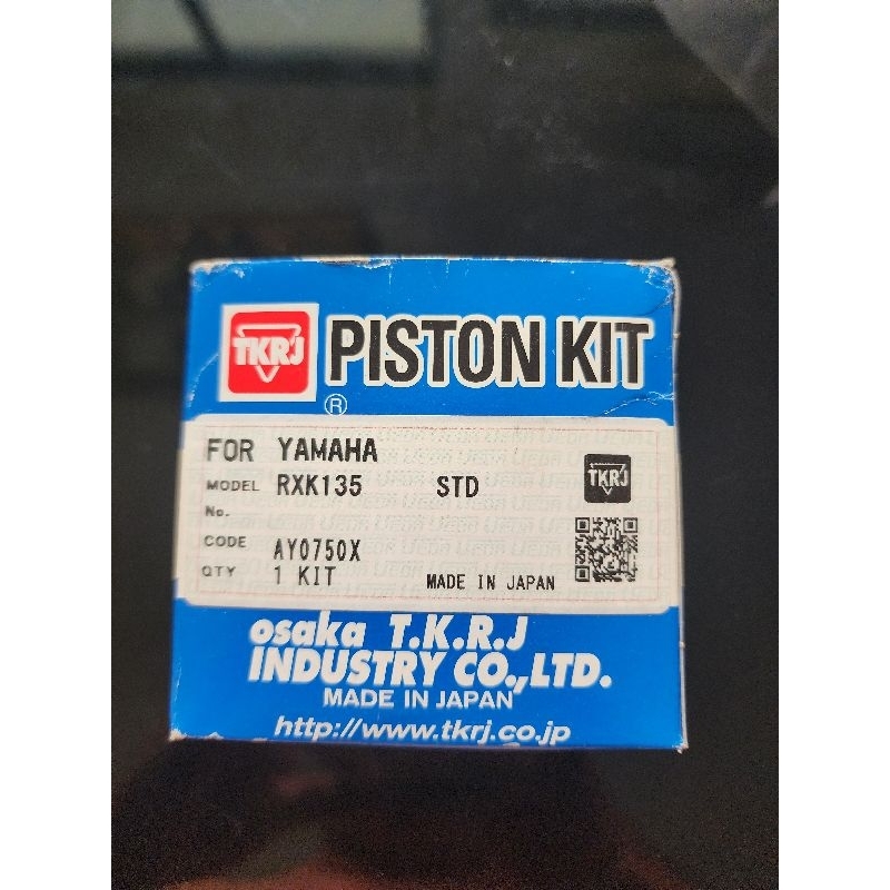 Piston Kit TKRJ Original Japan Rx King