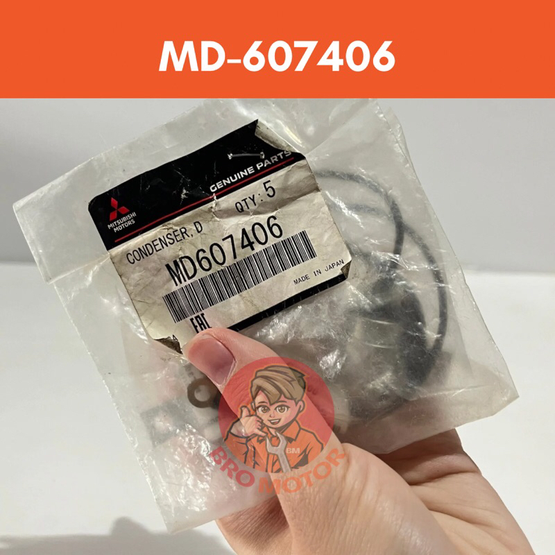 Kondensor / Condensor Platina Mitsubishi L300 MD-607406 Original Mitsubishi Genuine Parts