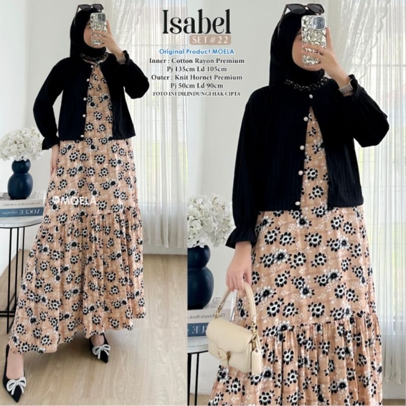 ISABEL SET ORY BY MOELA#COTTON RSYON PREMIUM