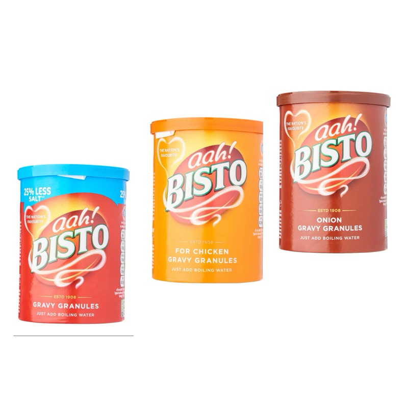 

BISTO Original Less Salt Chicken Onion Gravy Granules 190g