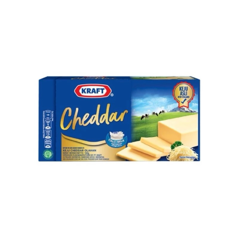 

KRAFT KEJU CHEDDAR 150 GR - KEJU CHEDDAR OLAHAN