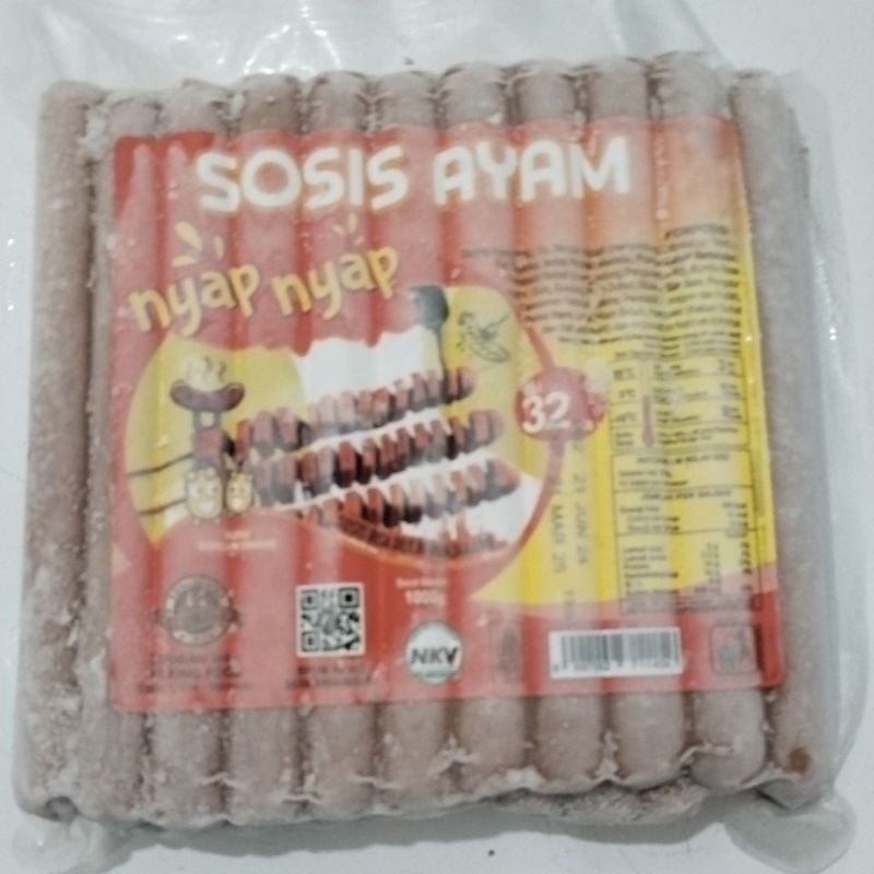 

sosis ayam nyap nyap isi 32 pcs
