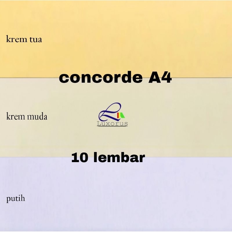 

Kertas Concorde Tebal A4 220 Gsm 10 Lembar