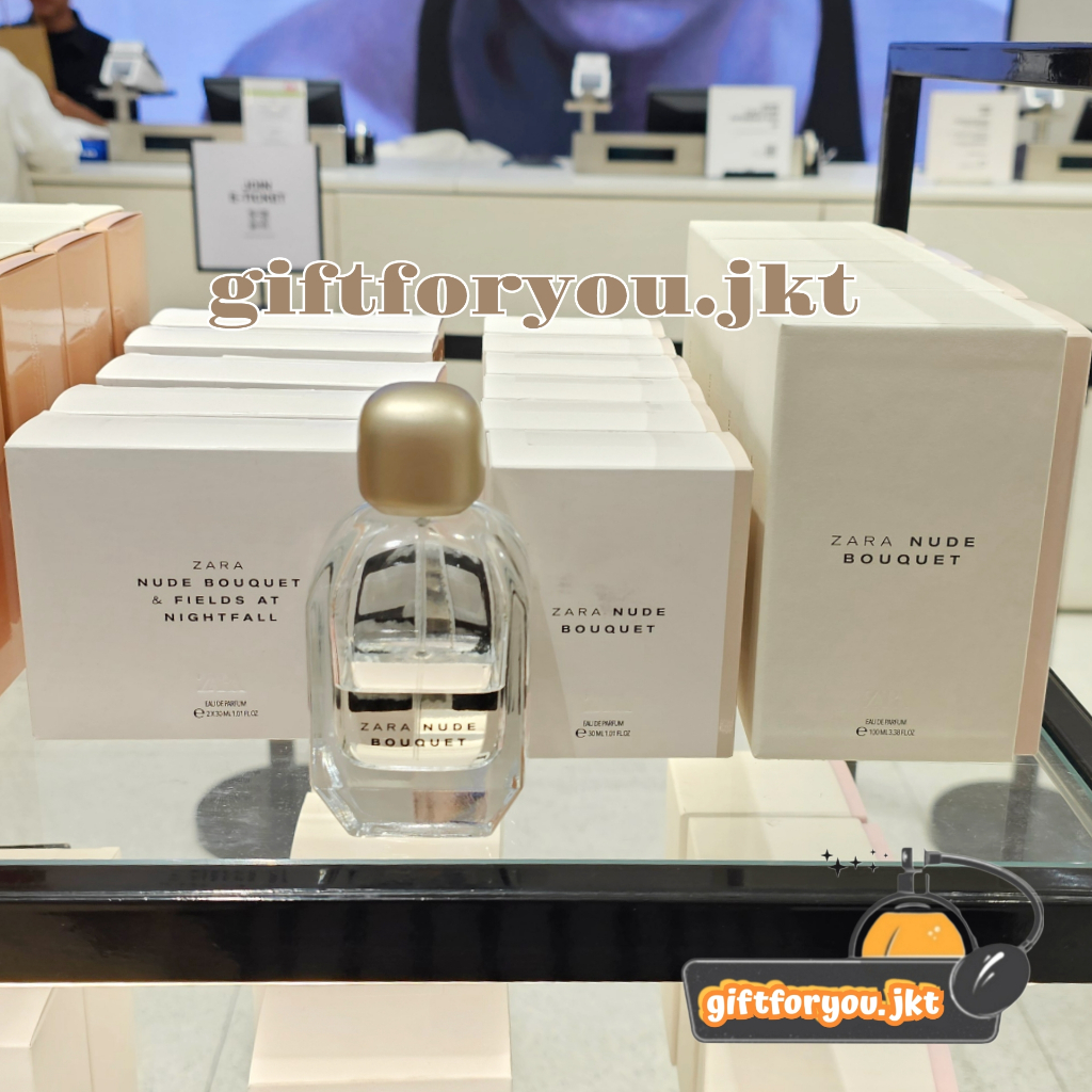 Parfum Zara Fields at Nightfall Cashmere Rose Fabulous Sweet Deep Garden Nude Bouquet Parfum Wanita 
