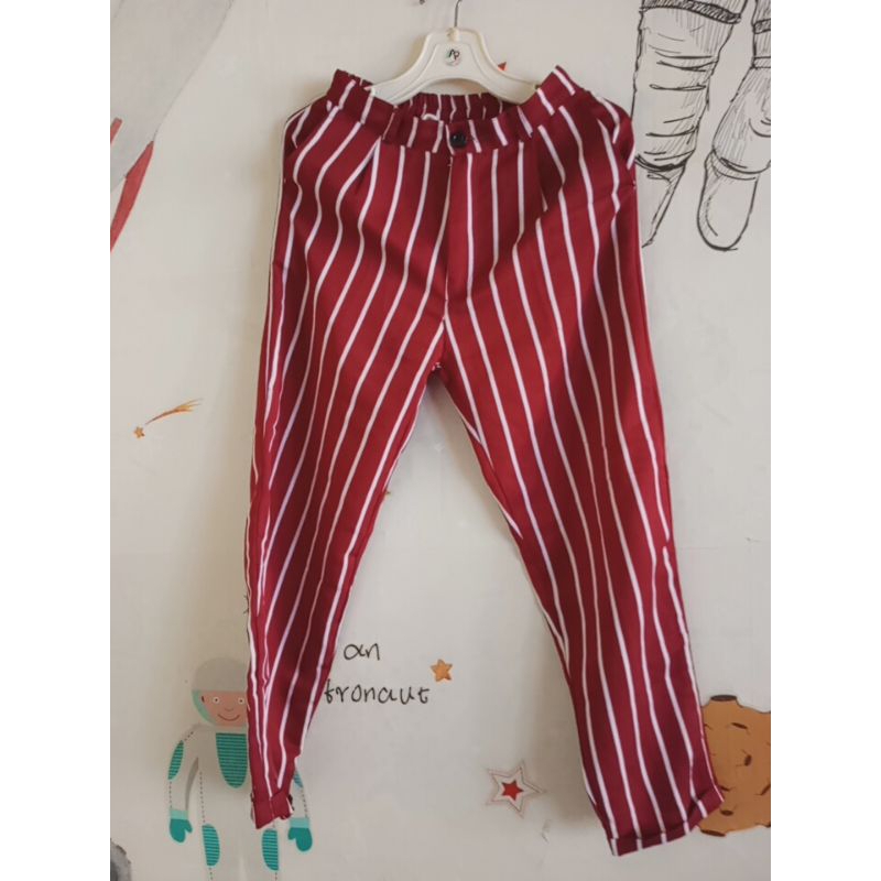 preloved celana stripe