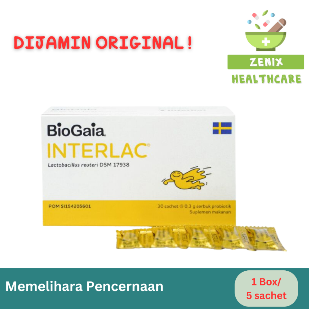 Interlac Sachet - Probiotik Anak