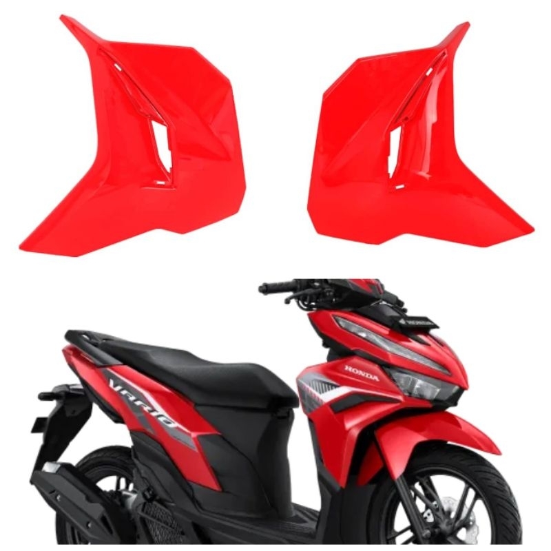 64501-K2V-N30VRD Sayap depan kanan kiri cover sayap Vario 125 new k2v merah kilat asli honda