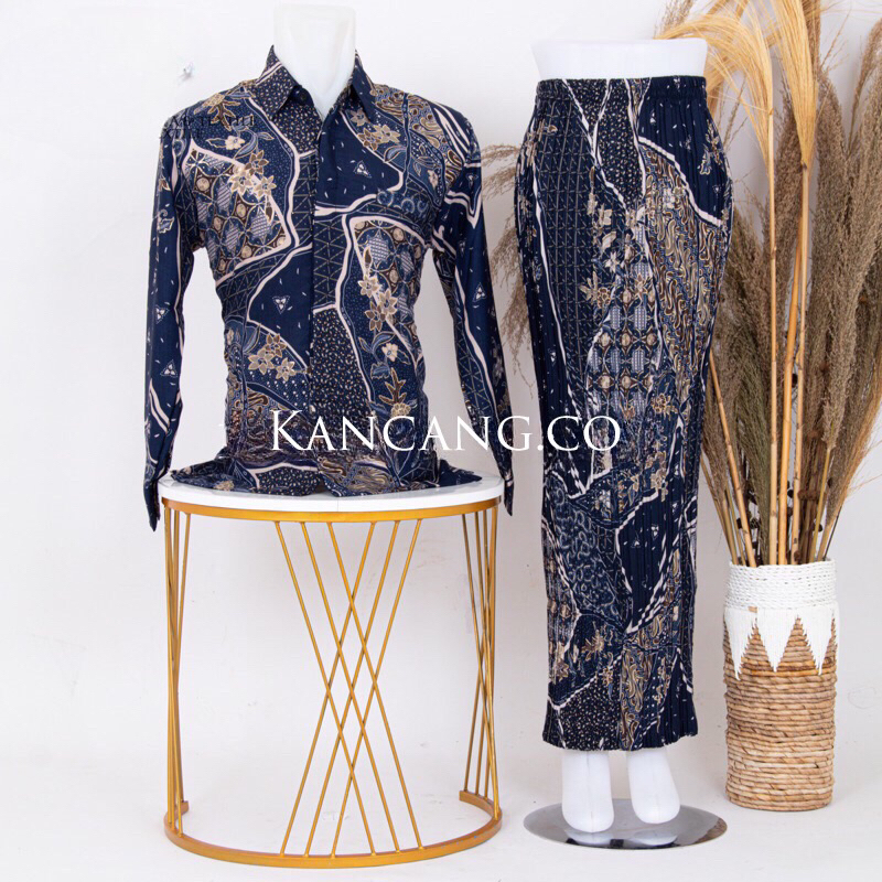 BATIK COUPLE PASANGAN / ROK PLISKET BATIK COUPLE PASANGAN / ROK PLISKET / BATIK COUPLE / BATIK COUPL