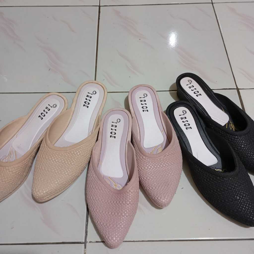 Sendal Selop Jelly IRSOE / Sendal Selop Wanita Karet / Sepatu Sendal Wanita IRSOE