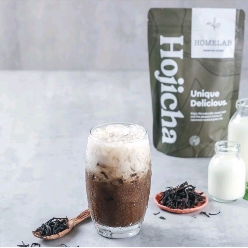 

HOMELAB | HOJICHA Premium - 200gr | Roasted Green Tea Powder