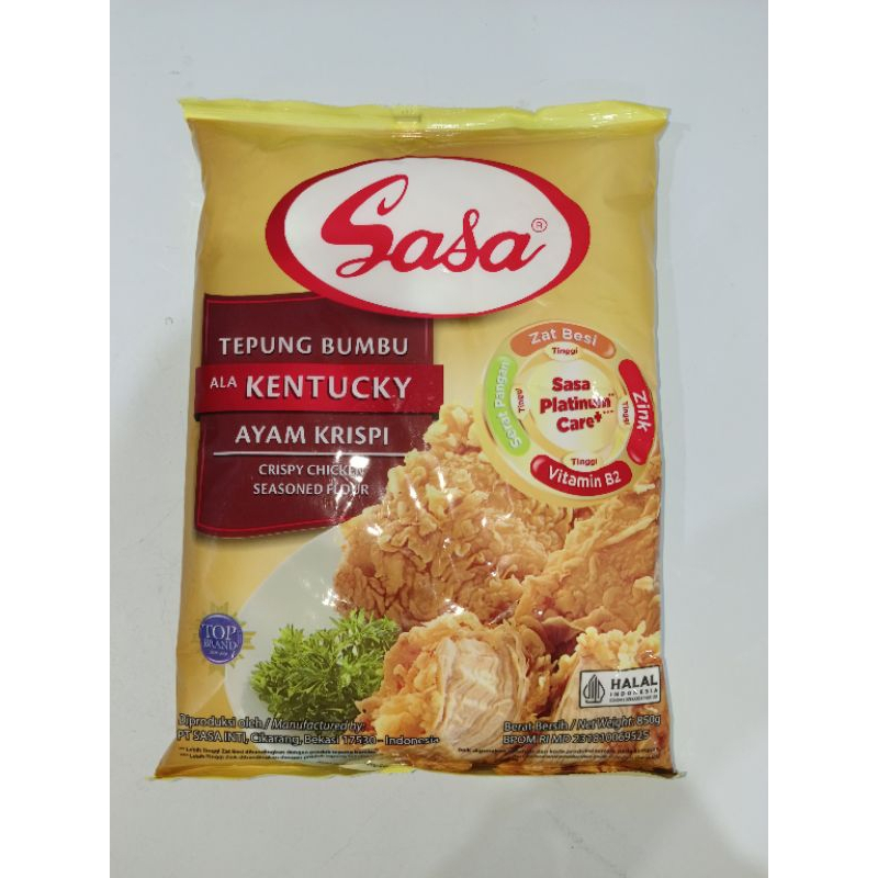 

Sasa Tepung Bumbu Ala Kentucky 850gr