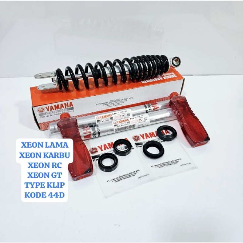 PAKET AS SHOCK DEPAN XEON LAMA XEON KARBU XEON RC XEON GT SET SHOCK BREAKER SEAL SHOCK OIL SOK YAMAH