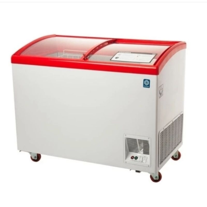 Chest freezer Maspion Sliding kaca 300 ltr UFH-300C