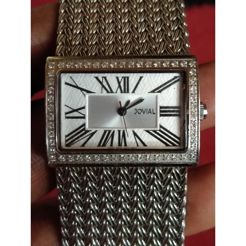 Jam tangan ladys vintage Jovial full original Swiss antik clasic mulus