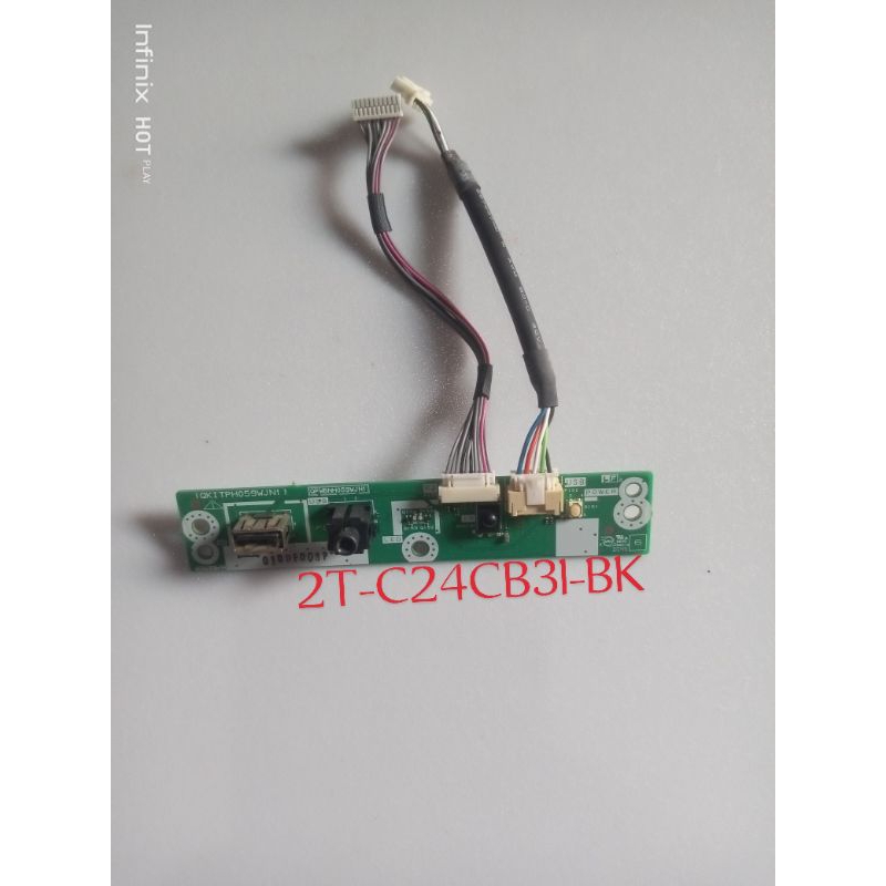 TOMBOL SENSOR TV SHARP 2T-C24CB3I-BK