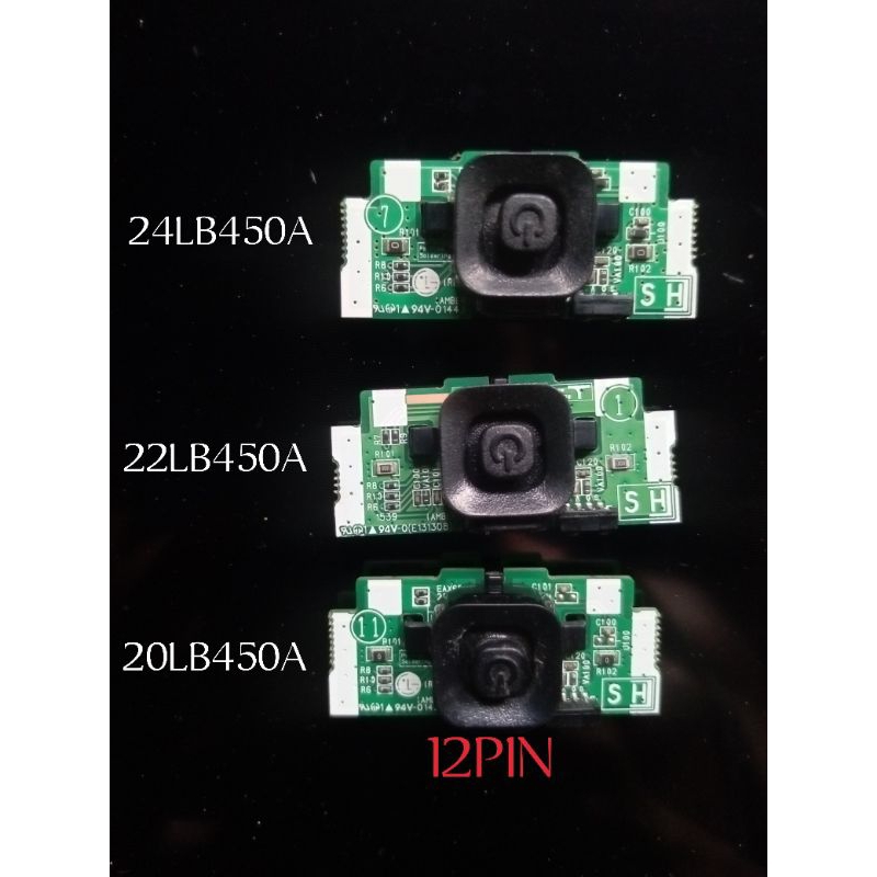 TOMBOL SENSOR TV LG 20LB450A 24LB450A 22LB450A DLL