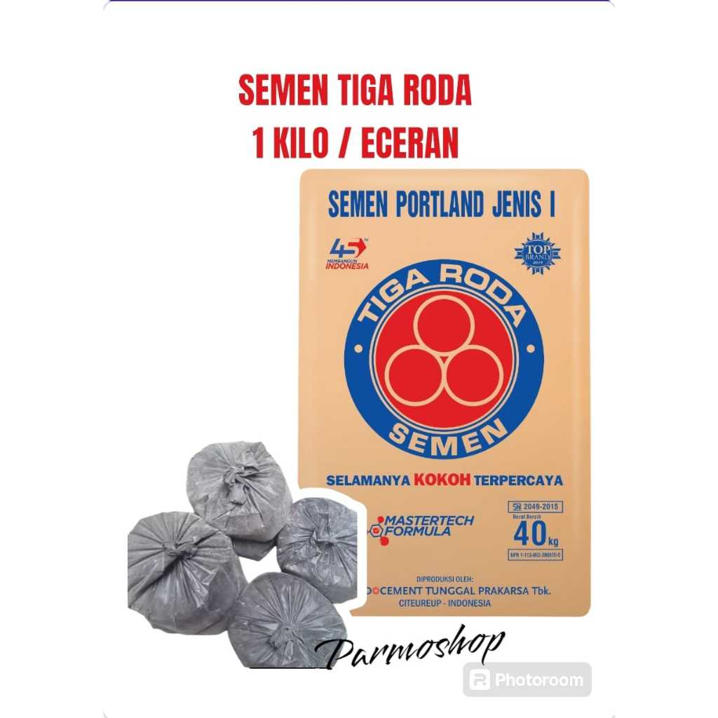SEMEN 1 KILO / KILOAN / ECERAN SEMEN TIGA RODA
