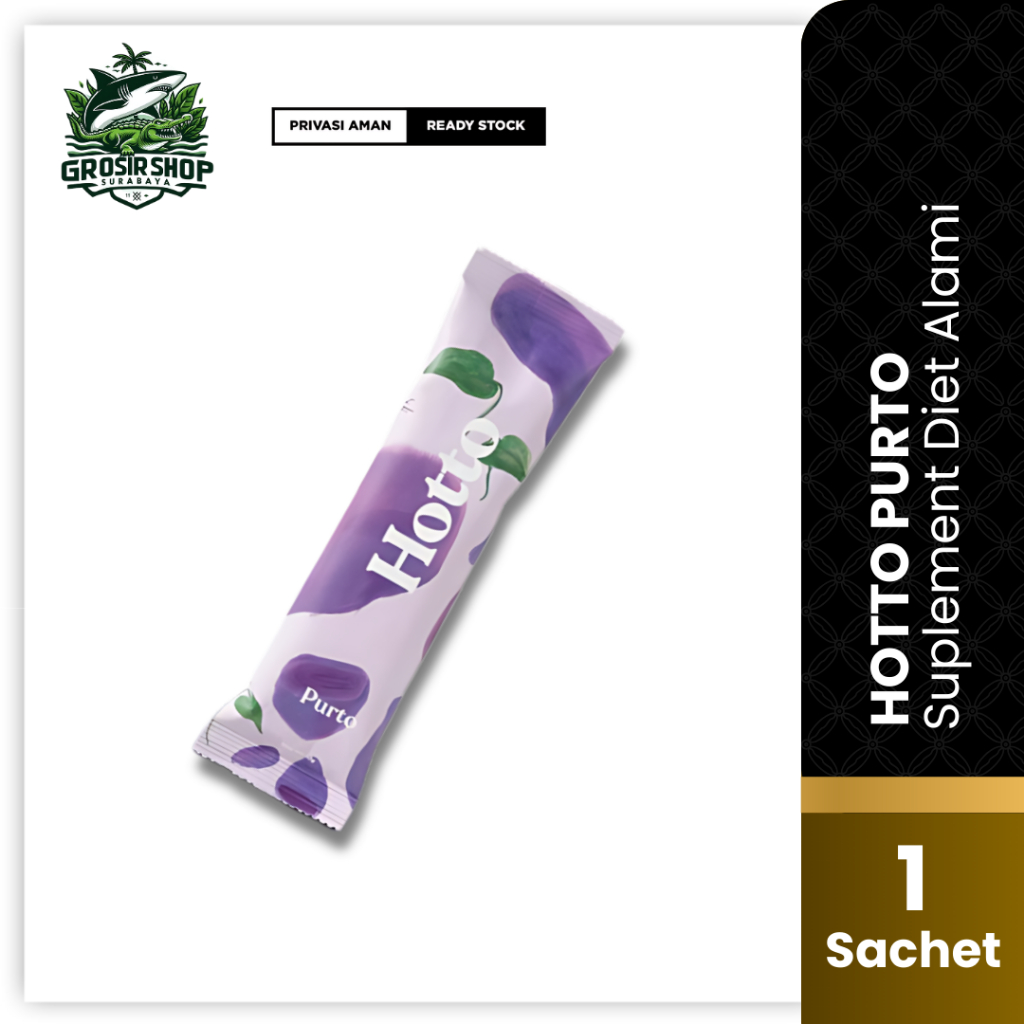 

Hotto Purto Original - 3 Sachet Hotto Purto Official Store Minuman Sereal Sehat
