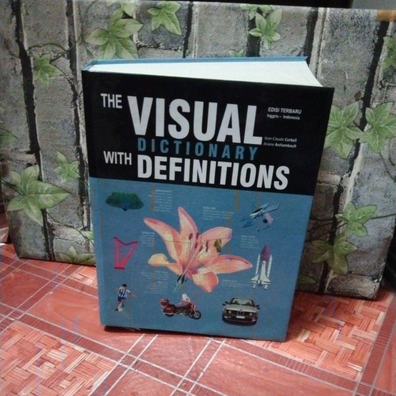 Kamus Visual Dictionary With Definitions edisi terbaru Inggris ~ Indonesia