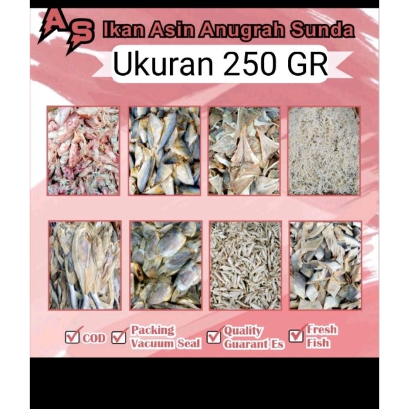 

Ikan Asin 250 gr kualitas premium harga terjangkau mantull
