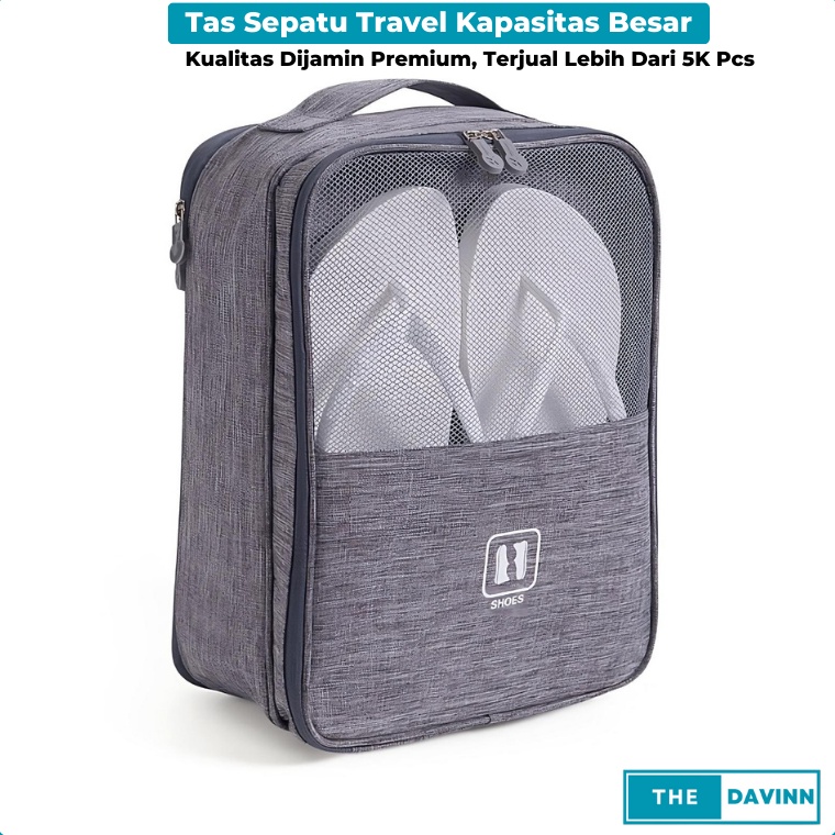 Bagus Dipakai Tas Sepatu Travel Shoes Bag Korean Travel Shoes Bag Tas Sepatu Portable Besar Tas Sepa