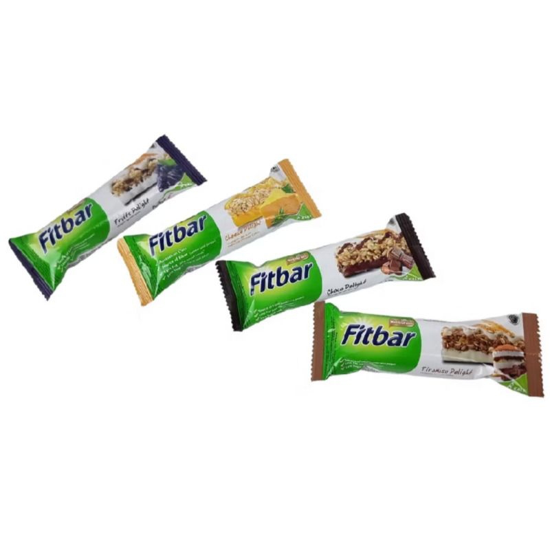 

FITBAR Multigrain bar 20gr - fruits delight with raisin choco chocolate tiramisu coffe cheese imported keju import coklat buah