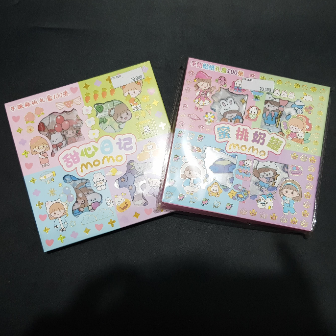 

Stiker MOMO 2D Isi 100 lembar Kotak - Sticker MOMO