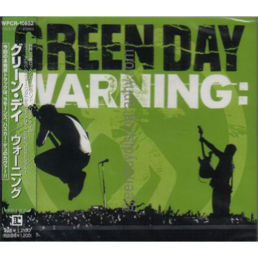 CD Green Day – Warning Japan OBI CD Single