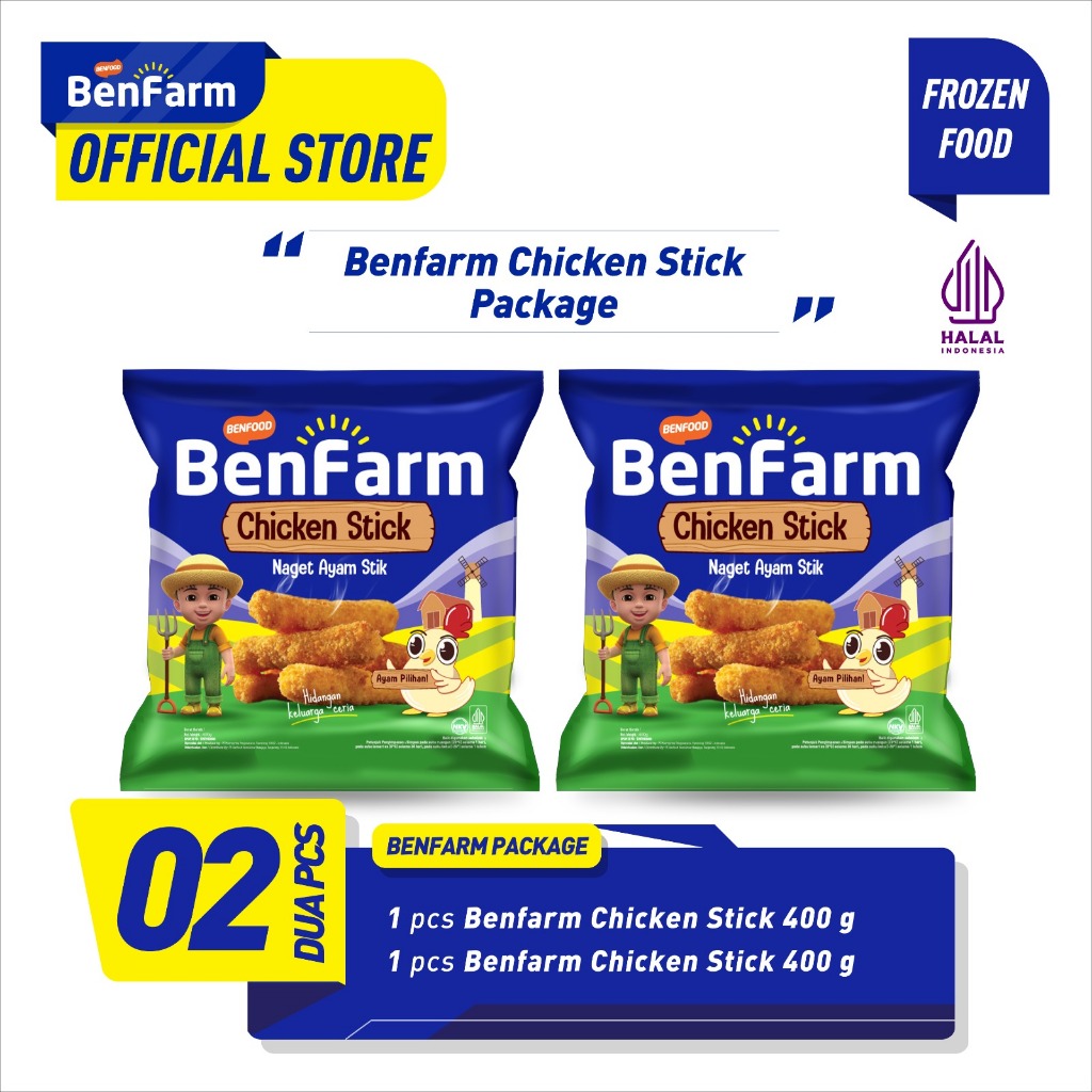 

Benfarm Chicken Nugget Stick Package