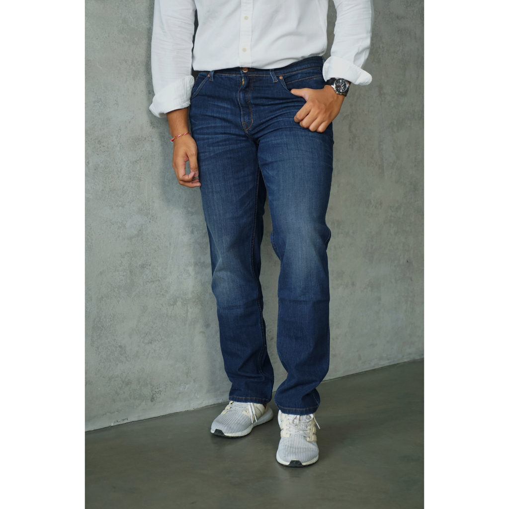 FOREX Celana Jeans Pria Biru Regular Fit DLRS3641