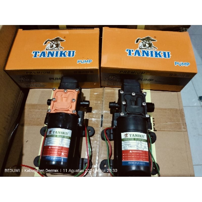 dinamo pump sprayer elektrik TANIKU 100PSI/POMPA AIR DC 12V