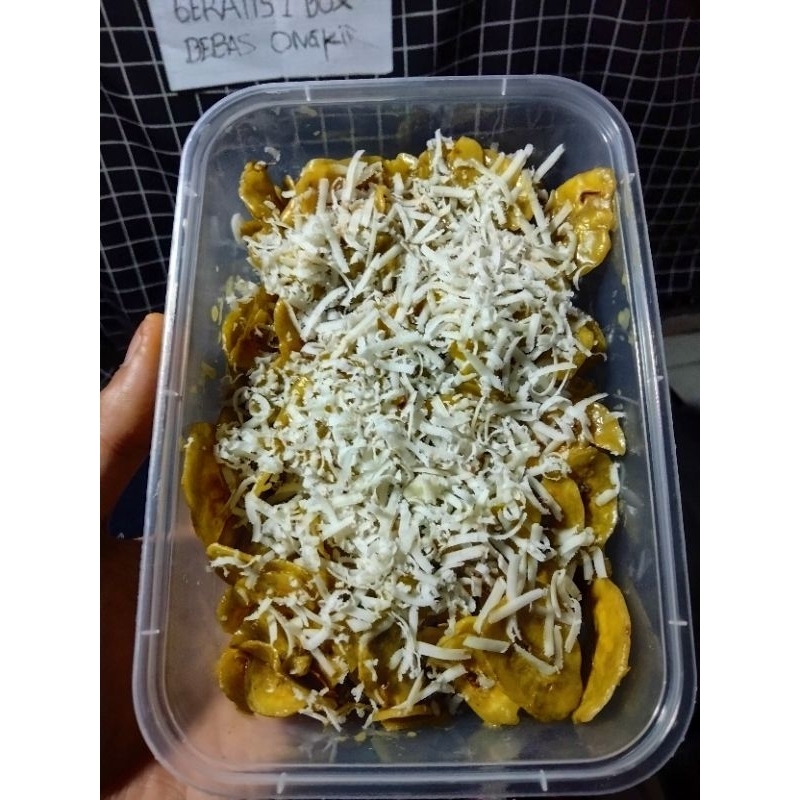 

Keripik Pisang Cokelat Greentea Kemasan 500ML / Food Makanan