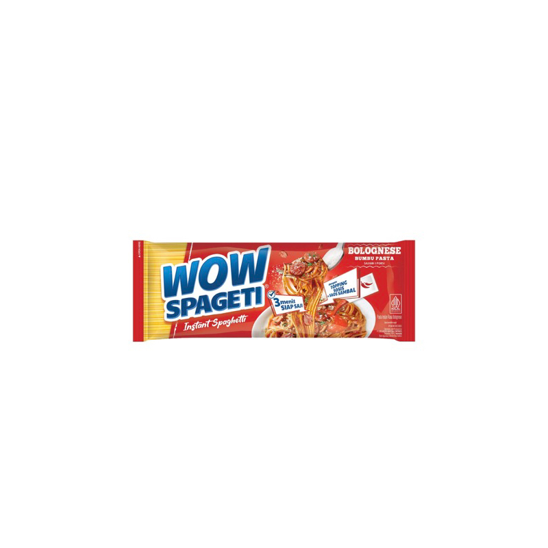 

MIE WOW SPAGETI BOLONGNESE