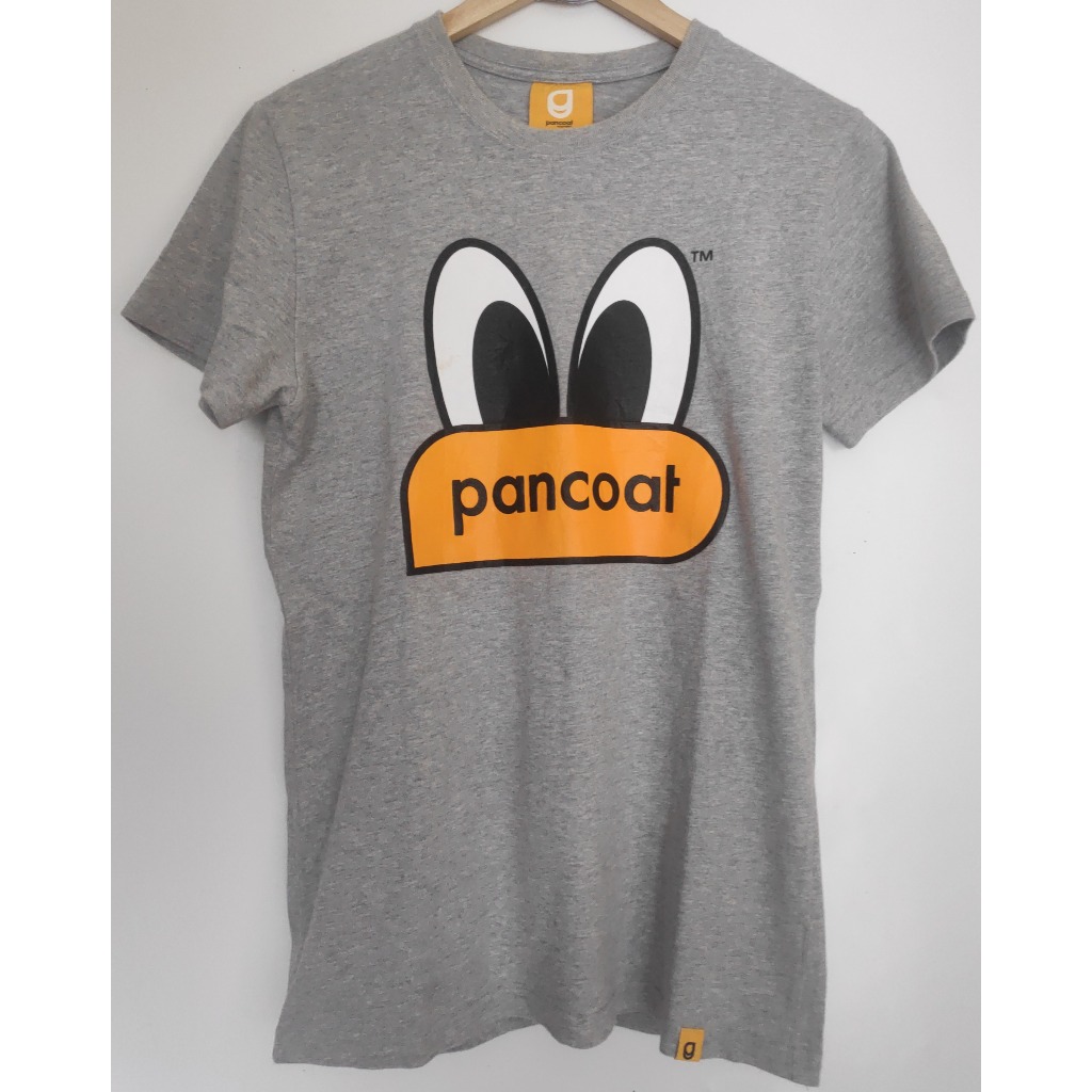 Pancoat Popeyes Tee Big Logo Abu Size S T-Shirt Kaos Oblong Original Second