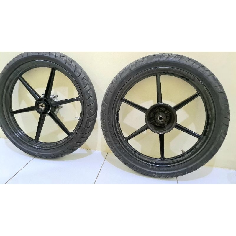velg yoshi japan ring 18 untuk tiger2000+ban bahan tebal
