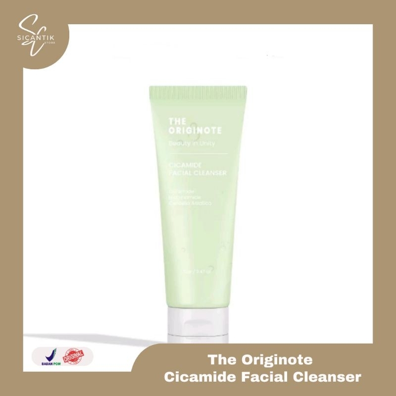 THE ORIGINOTE CICAMIDE FACIAL CLEANSER | SABUN CUCI MUKA ORIGINOTE MENCERAHKAN DAN MELEMBABKAN WAJAH