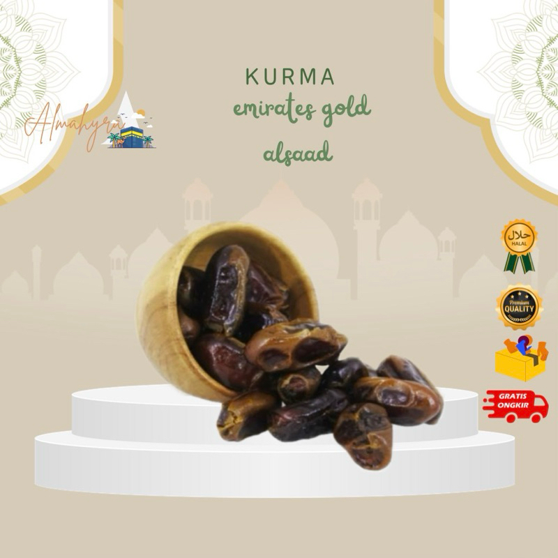 

kKURMA EMIRATES GOLD SAYER AL SAAD 10kg | oleh oleh haji & umroh