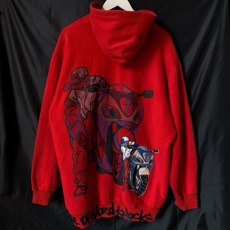 HOODIE SOHK - SCHOOL OF HARD KNOCKS - HOODIE VINTAGE - HOODIE JNCO - HOODIE Y2K - FUBU