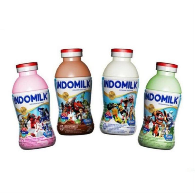 

TERMURAH! Susu Cair Indomilk Botol 190 ml