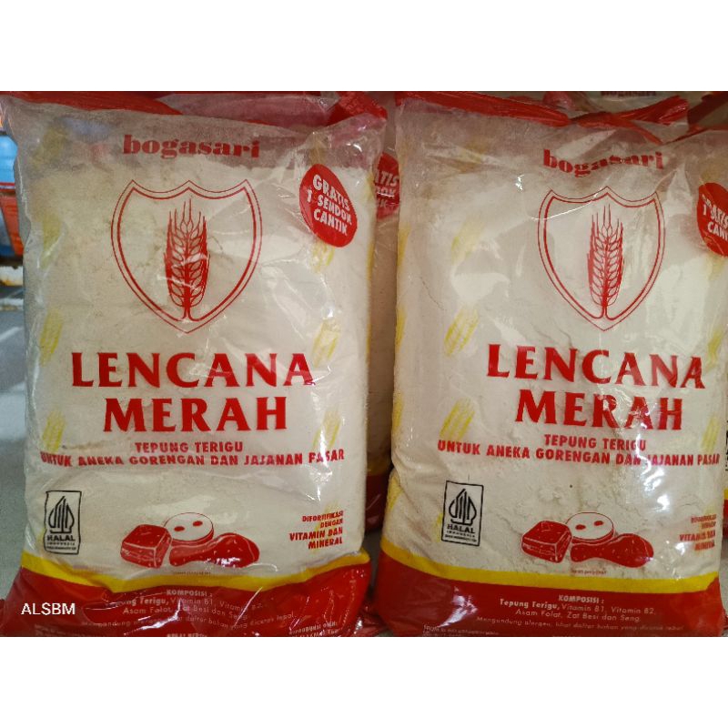 

PROMO BELI 1 GRATIS 1 SENDOK CANTIK - TEPUNG TERIGU MURAH - TEPUNG TERIGU LENCANA MERAH KEMASAN 1 KG - BOGASARI - MURAH - GRATIS ONGKIR