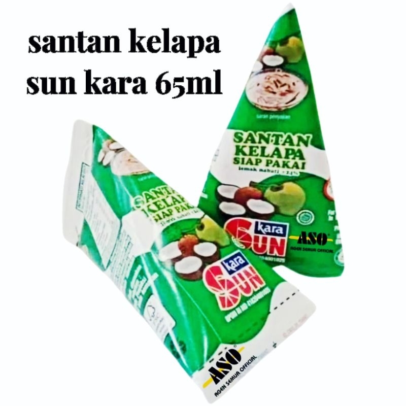 

santan kelapa sun kara 65ml