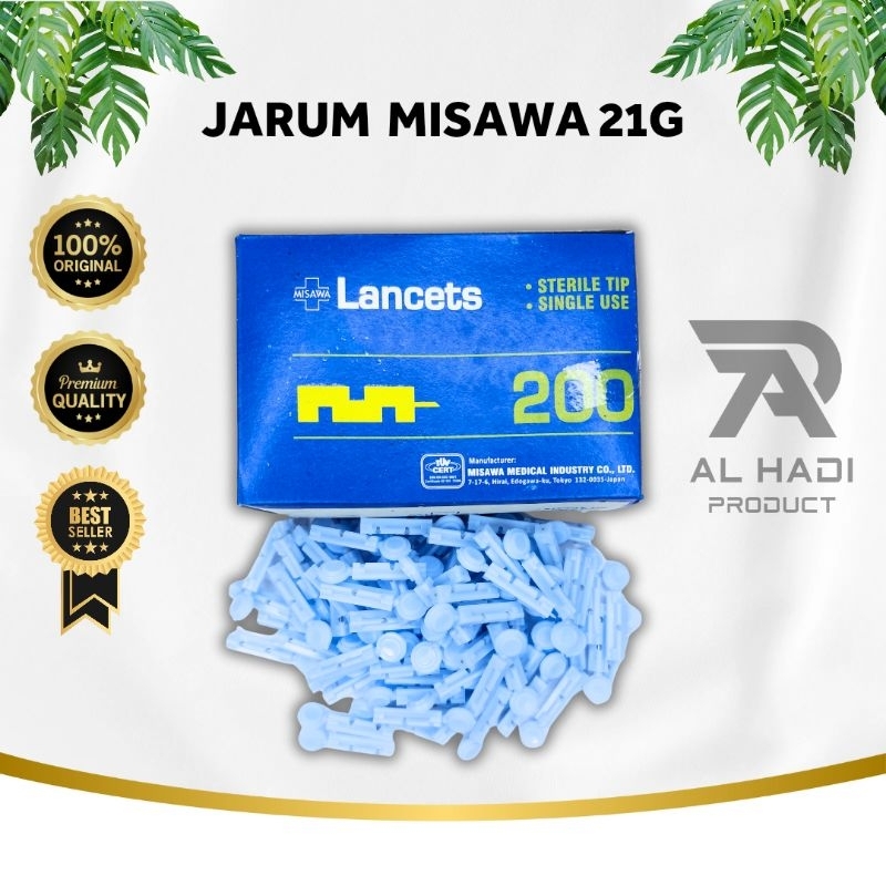 ECERAN | JARUM BEKAM MISAWA 21G Original