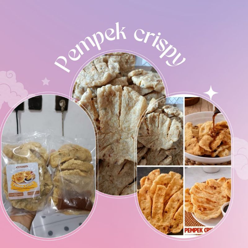 

pempek crispy asli ikan tengiri isi 4 keping besar + cuko by Yuk Ning ,fresh selalu