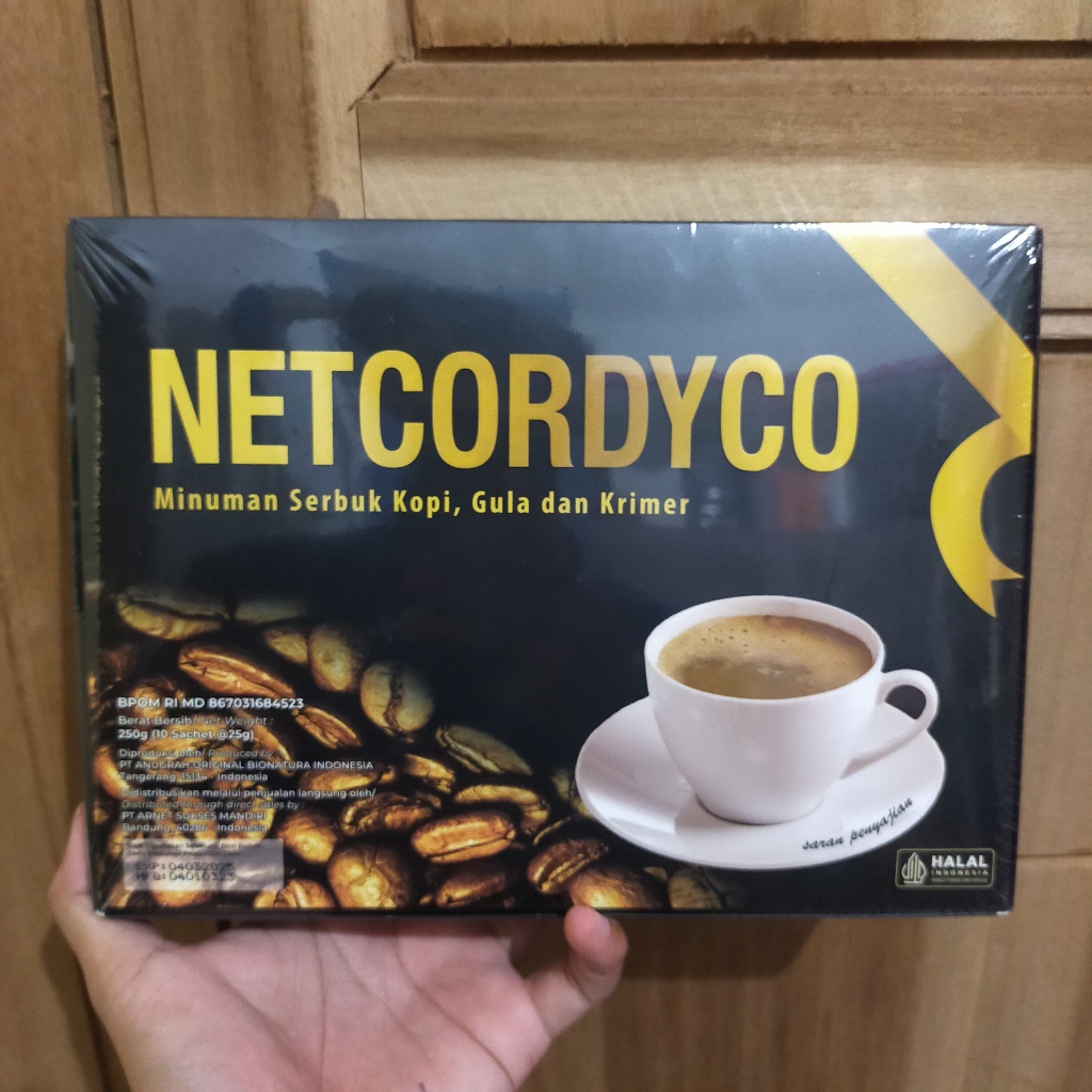 

❤KEMASAN BARU❤ KOPI NETCORDICO 1 BOX 10 SACHET BER BPOM | KOPI CORDICO TERBARU ORIGINAL