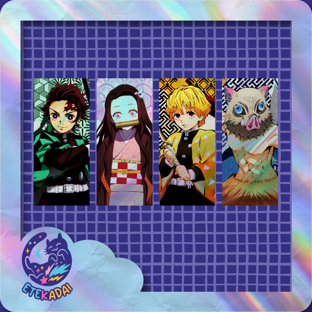 

Stiker Hologram Anime Demon Slayer - Kimetsu No Yaiba