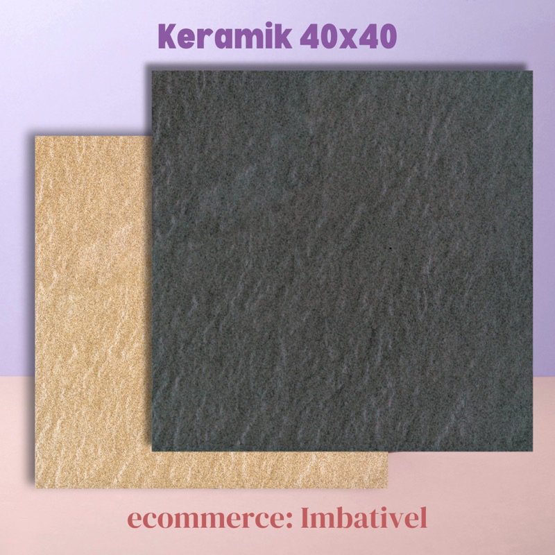 Keramik Lantai 40x40 Asia Tile Oscar │ Lantai Garasi / Lantai Kamar Mandi / Permukaan Kasar