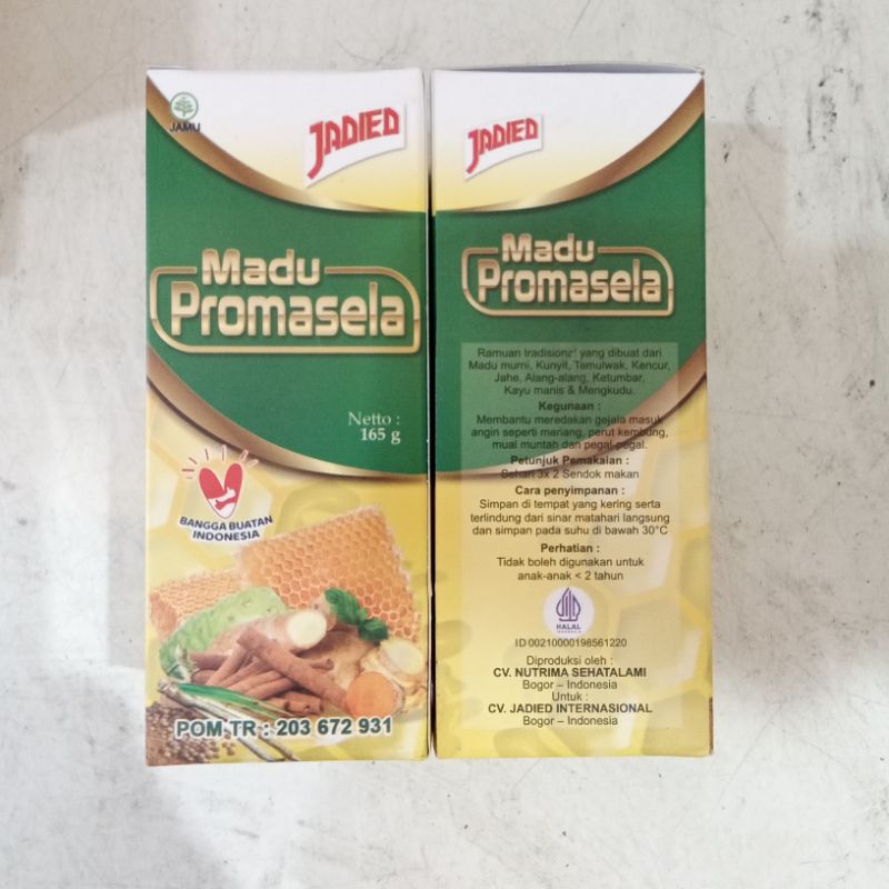 

Madu JADIED promasela madu temulawak kunyit kayu manis kencur