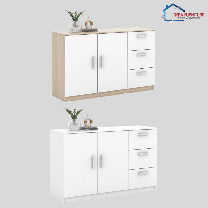 [RAK SERBAGUNA/SIDEBOARD/BUFET MURAH - ALBA BAZ SB120 - METROPOLIS BY PRO DESIGN]